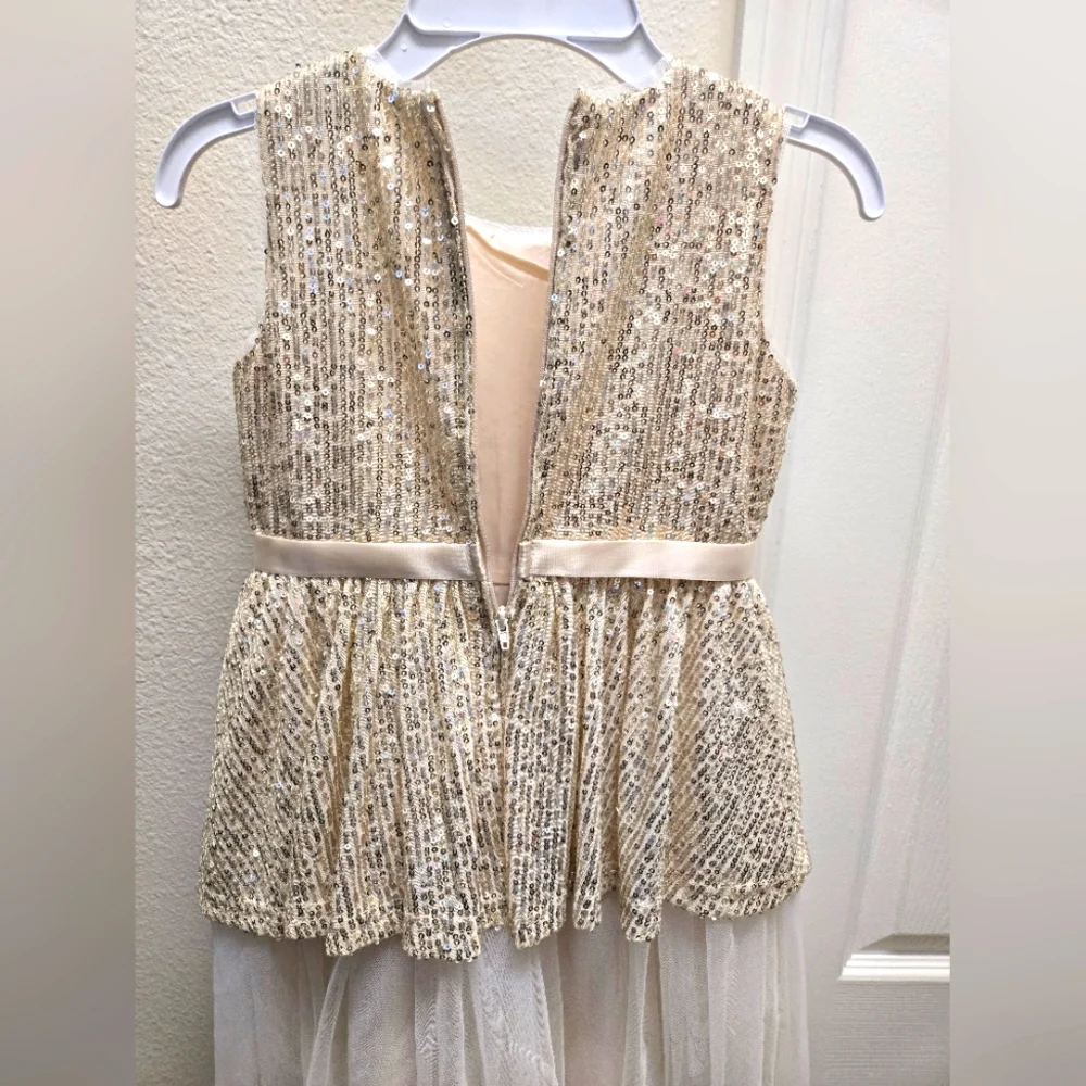 Bonnie Jean Little Girls Sparkling Sequins Party Dress - Picture 4 of 8